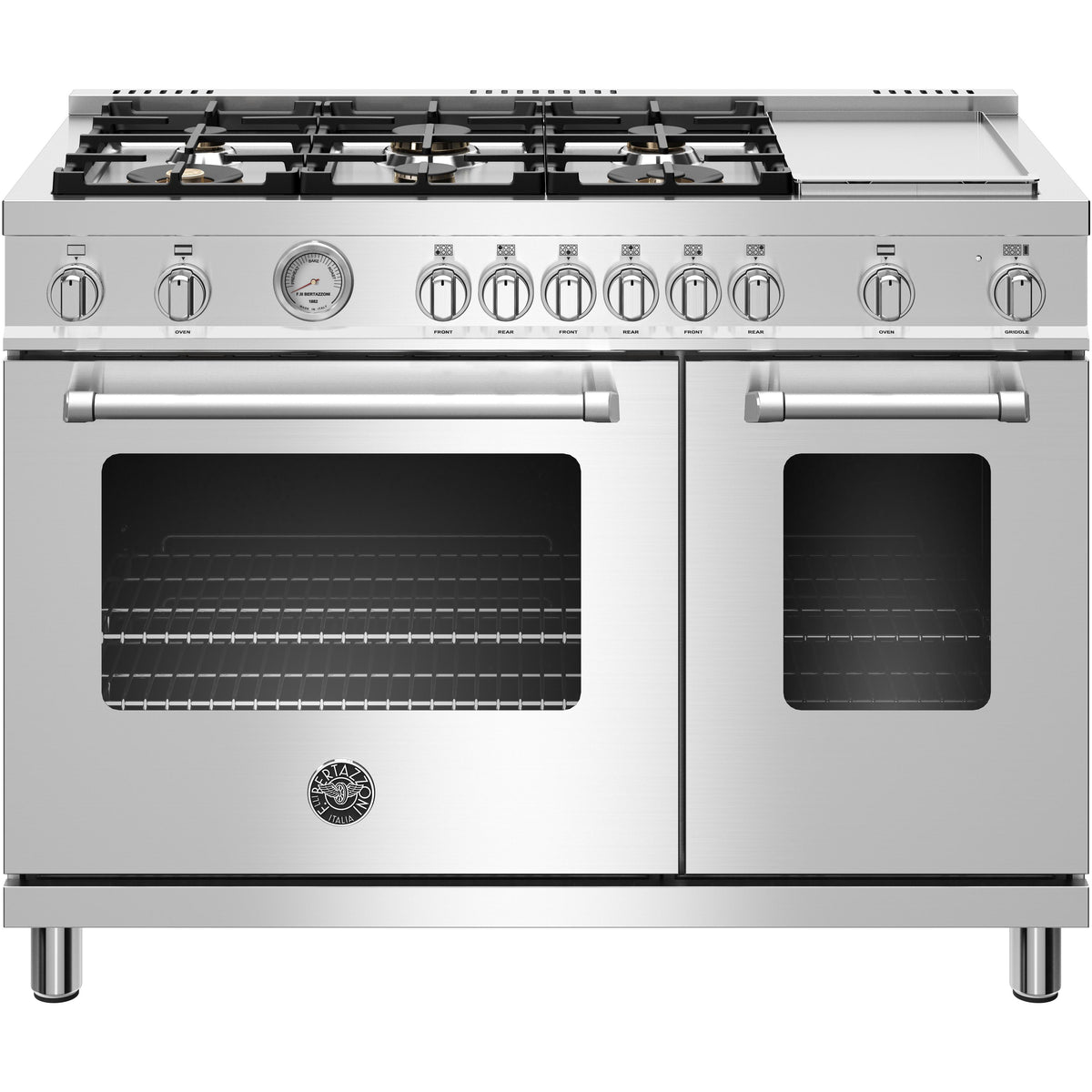 48-inch Freestanding Gas Range with Griddle MAST486GGASXT IMAGE 1