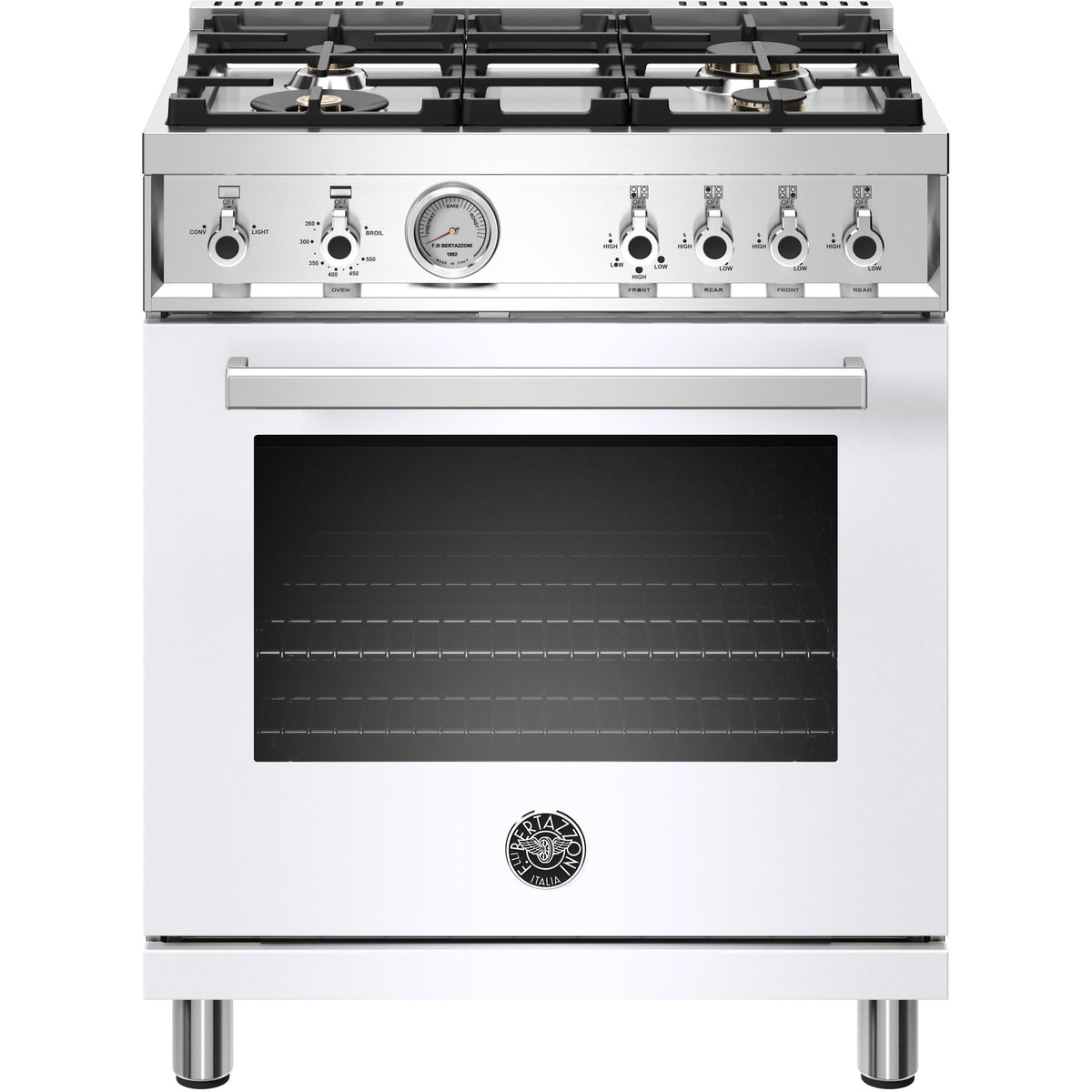 30-inch Freestanding Gas Range with Convection PROF304GASBIT IMAGE 1