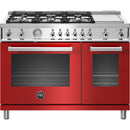 48-inch Freestanding Gas Range with Griddle PROF486GGASROT IMAGE 1