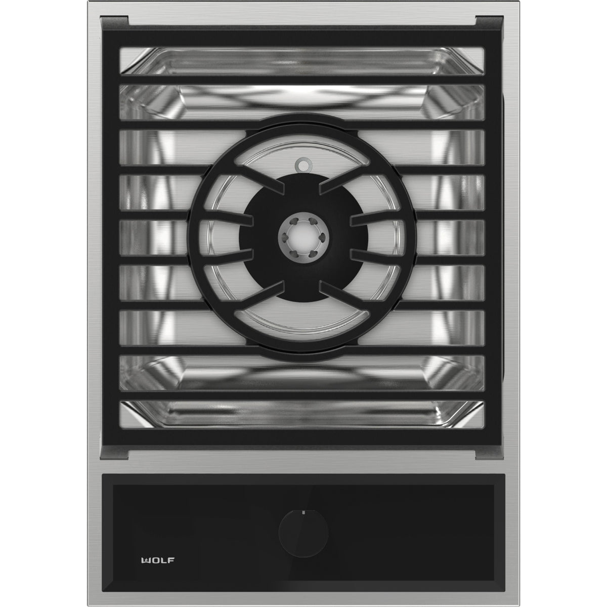 Wolf 15-inch Built-in Gas Cooktop MM15TF/S IMAGE 1