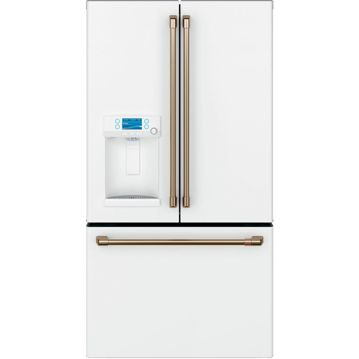 36-inch, 22.2 cu.ft. Counter-Depth French 3-Door Refrigerator with Hot Water Dispenser CYE22TP4MW2 IMAGE 1