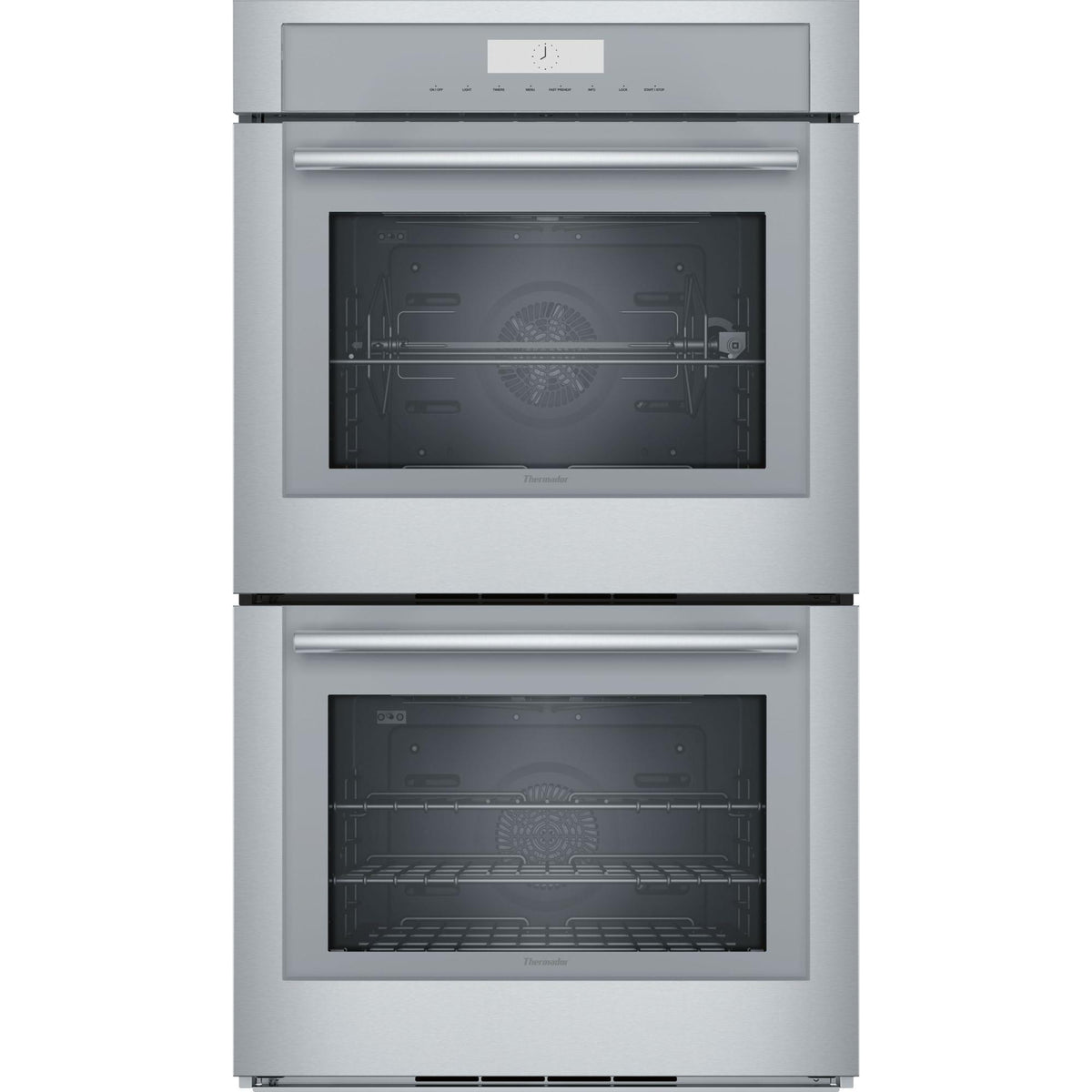 Thermador 30-inch, 9.0 cu.ft. Built-in Double Wall Oven with Home Connect MED302WS IMAGE 1