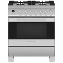 Fisher & Paykel 30-inch Freestanding Dual-Fuel Range with Self-Cleaning Oven OR30SDG6X1 IMAGE 1