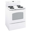 GE 30-inch Freestanding Electric Range JCBS280DMWW IMAGE 1