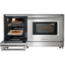 Wolf 48-inch Freestanding Gas Range with Convection GR488-LP IMAGE 3