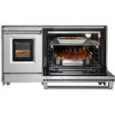 Wolf 48-inch Freestanding Gas Range with Convection GR488-LP IMAGE 4