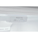 Frigidaire 24-inch, 10.1 cu. ft. Top Freezer Refrigerator FFET1022UW IMAGE 7