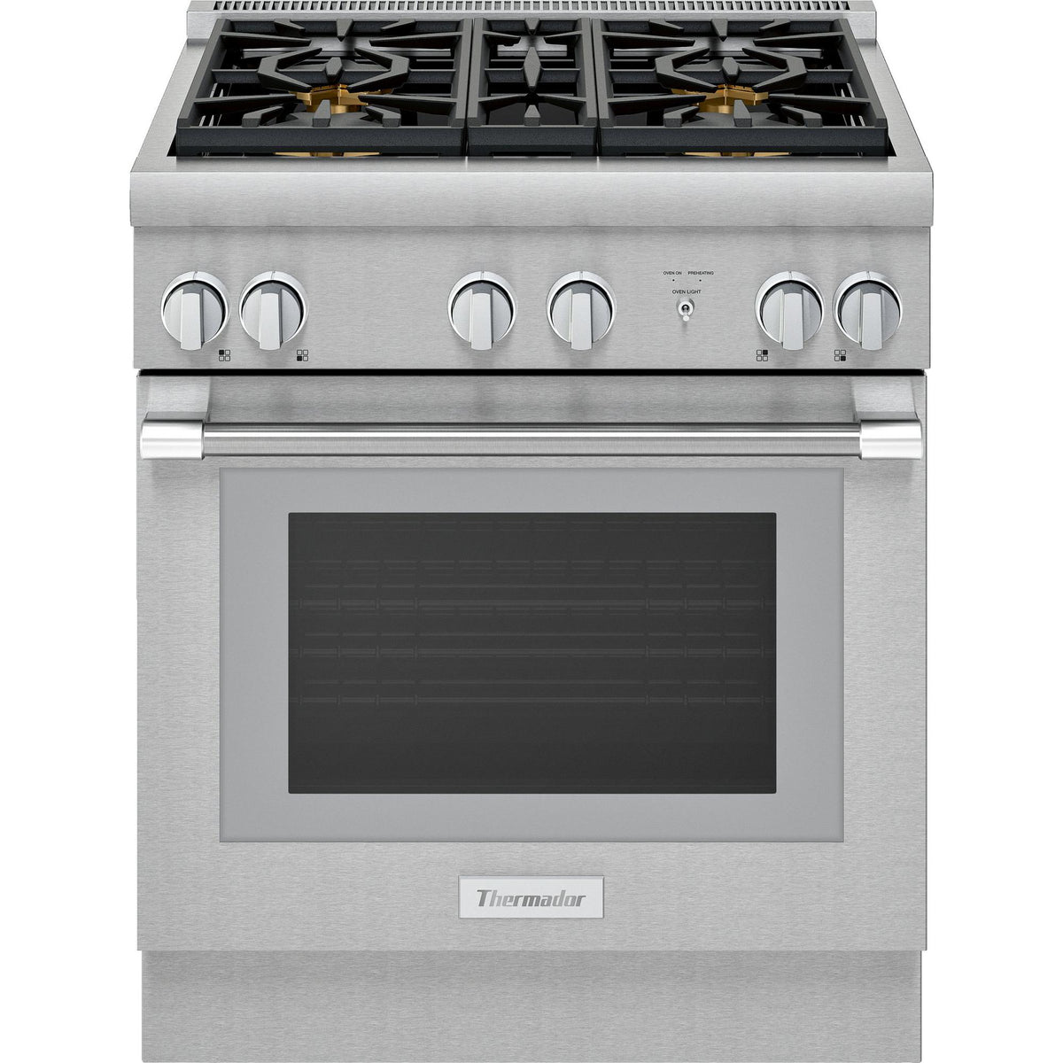 Thermador 30-inch Freestanding Gas Range with 4 burners PRG304WH IMAGE 1