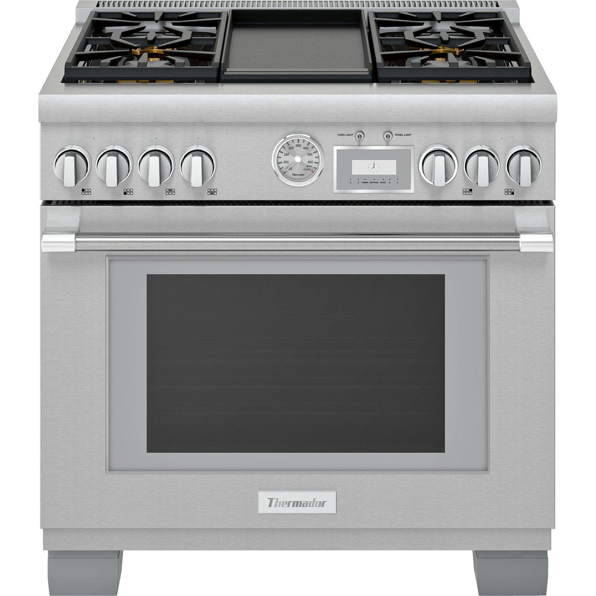 Thermador 36-inch Freestanding Dual-Fuel Range with ExtraLow® Burners PRD364WDGC IMAGE 1
