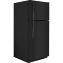 GE 30-inch 18 cu. ft. Top Freezer Refrigerator GTS18FTLKBB IMAGE 2