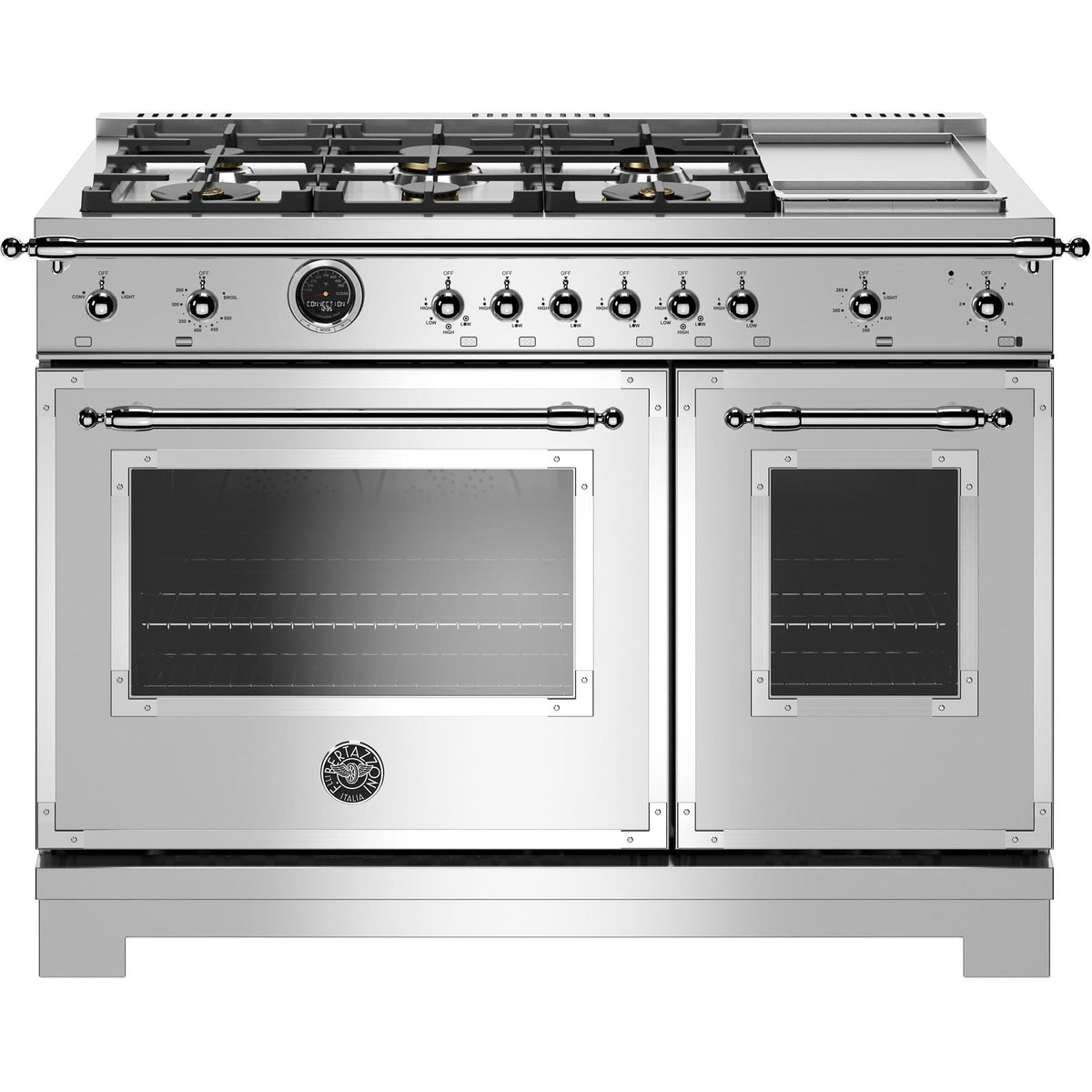 48-inch Freestanding Dual-Fuel Range with Griddle HERT486GDFSXT IMAGE 1