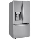 LG 33-inch, 24.5 cu.ft. French 3-Door Refrigerator with Water and Ice Dispensing System LRFXS2503S IMAGE 3