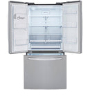 LG 33-inch, 24.5 cu.ft. French 3-Door Refrigerator with Water and Ice Dispensing System LRFXS2503S IMAGE 5
