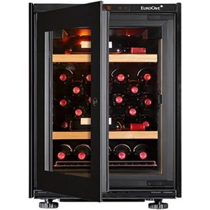 EuroCave 30-Bottle Inspiration Wine Cellar V-INSP-S FG IMAGE 1