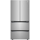 LG 33-inch, 19 cu.ft. Counter-Depth French 4-Door Refrigerator LRMNC1803S IMAGE 1