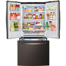 LG 33-inch, 25 cu.ft. Freestanding French Door Refrigerator with Interior Ice Maker LRFCS2503D IMAGE 3