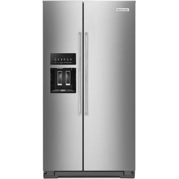 24.8 cu ft. Side-by-Side Refrigerator with Water and Ice Dispenser KRSF705HPS IMAGE 1