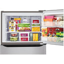 LG 30-inch, 20.2 cu.ft. Freestanding Top Freezer Refrigerator with Smart Diagnosis™ LTCS20020S IMAGE 7