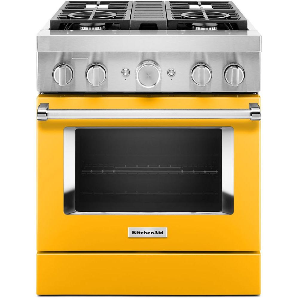 30-inch Freestanding Dual Fuel Range with Even-Heat™ True Convection KFDC500JYP IMAGE 1