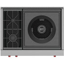 Wolf 36-inch Built-in gas Rangetop with Wok Burner SRT362W IMAGE 2