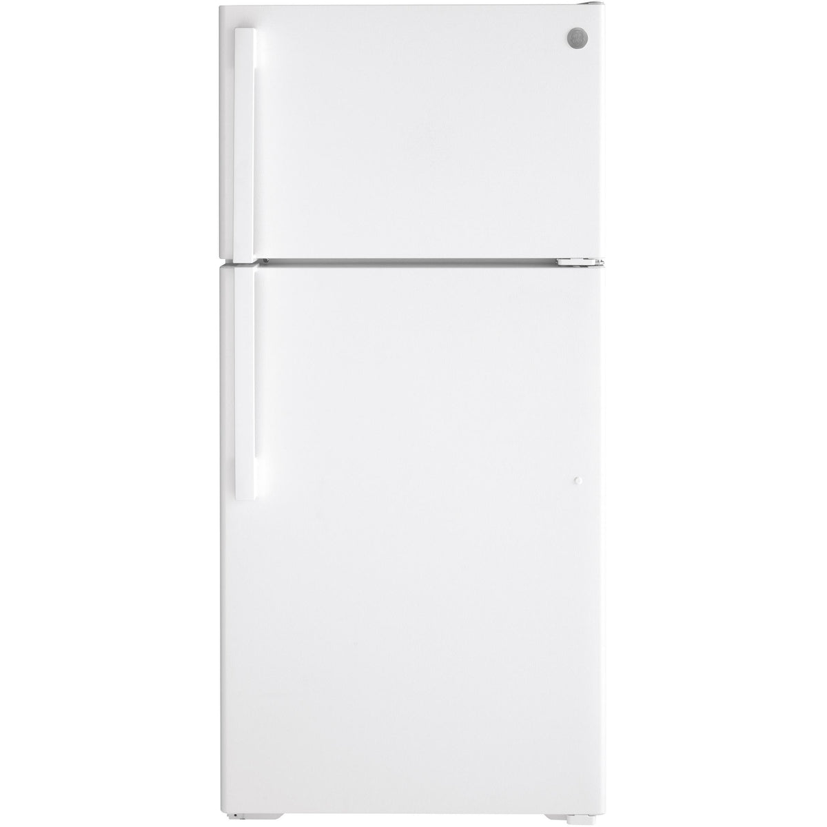 28-inch, 15.6 cu.ft. Freestanding Top-Freezer Refrigerator with ClimateKeeper™ GTE16DTNRWW IMAGE 1