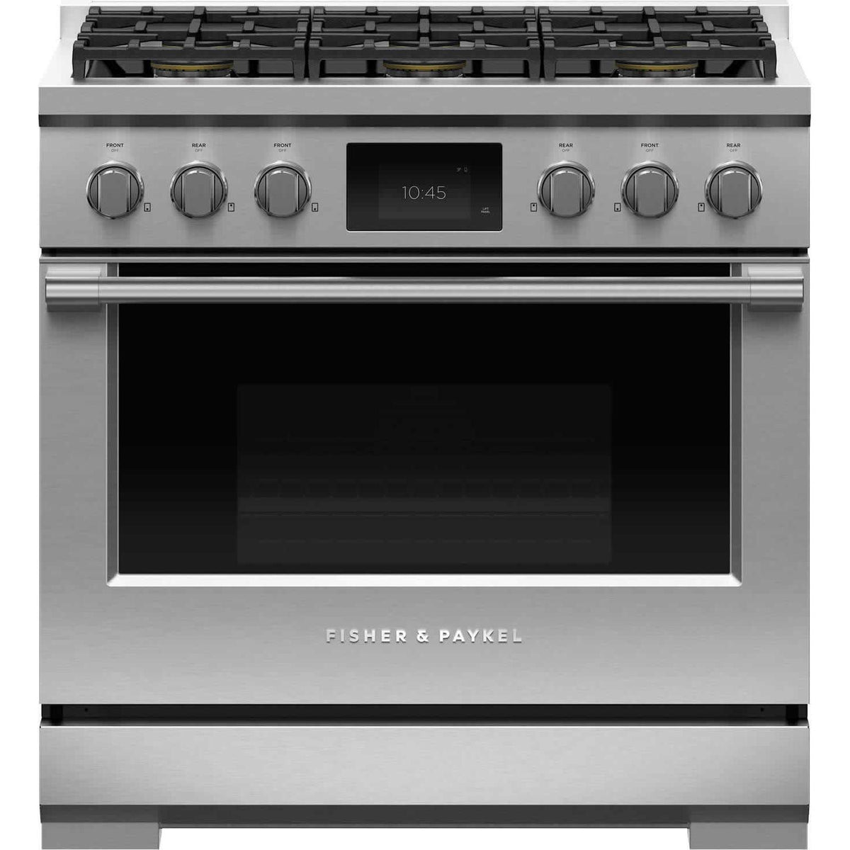 Fisher & Paykel 36-inch Freestanding Dual-Fuel Range with 6 Burners RDV3-366-L IMAGE 1