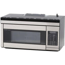 Sharp 30-inch, 1.1 cu. ft. Over-the-Range Microwave Oven with Convection R-1874-TY IMAGE 2