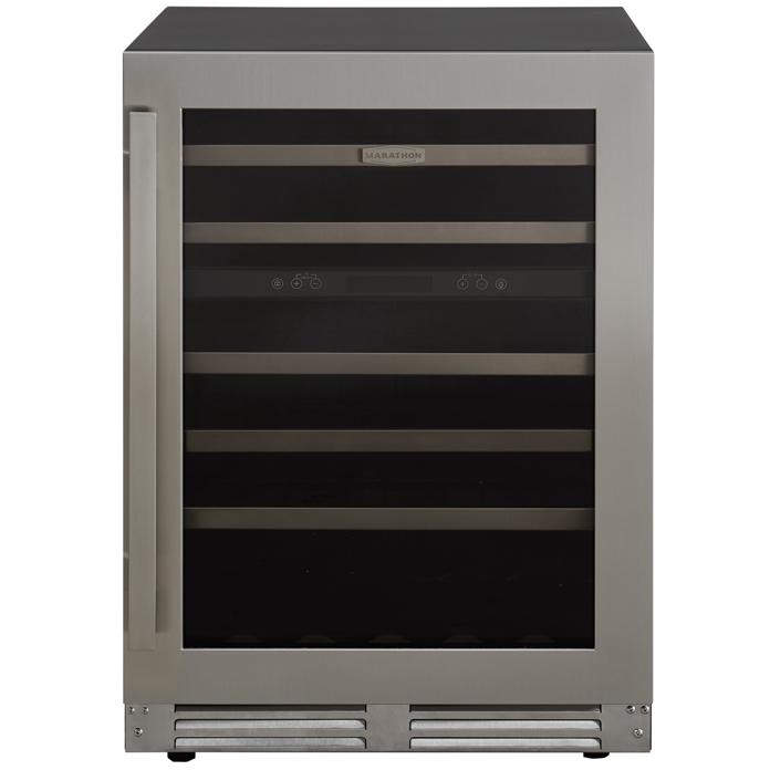 Marathon Built-in Convertible Wine Cooler with LED Display MWC56-DSS IMAGE 1