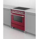 Fisher & Paykel 30-inch Freestanding Electric Range with Induction Technology OR30SCI6R1 IMAGE 4