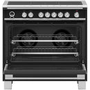 Fisher & Paykel 36-inch Freestanding Electric Range with Induction Technology OR36SCI6B1 IMAGE 2