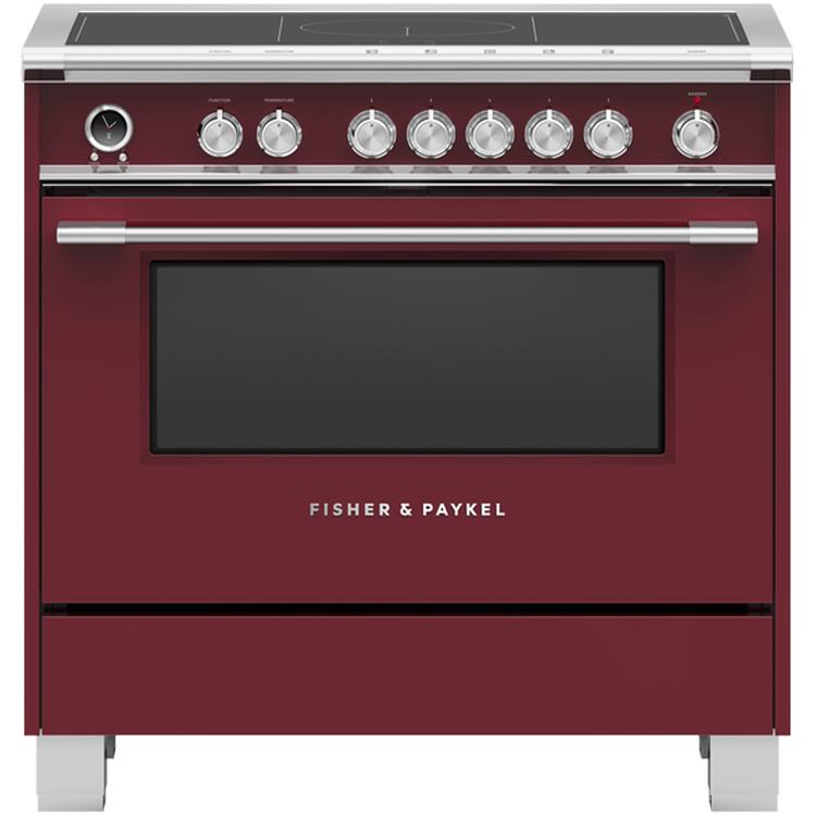 Fisher & Paykel 36-inch Freestanding Electric Range with Induction Technology OR36SCI6R1 IMAGE 1