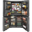 Café 36-inch, 27.4 cu. ft. French 4-Door Refrigerator CQE28DM5NS5 IMAGE 5