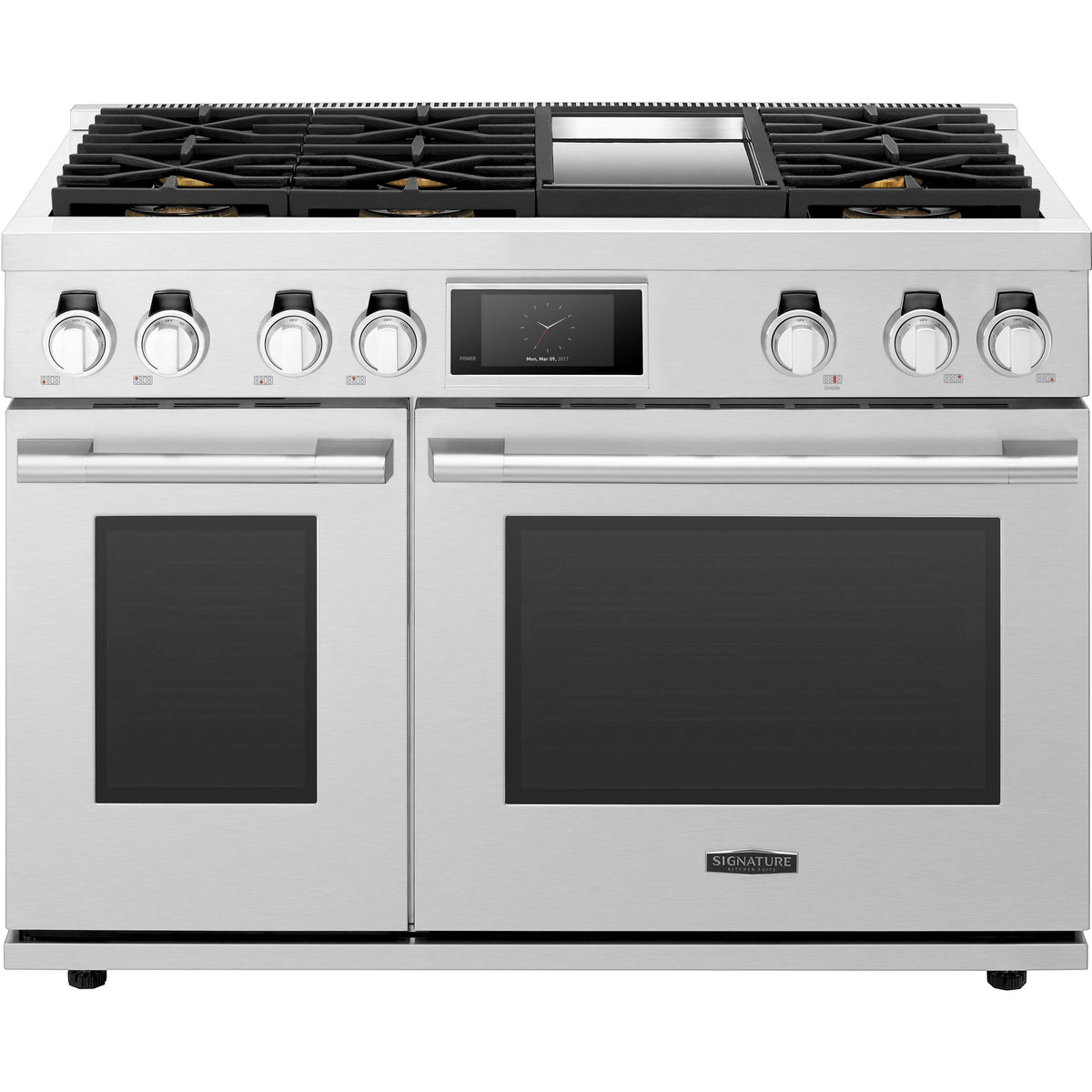 48-inch Freestanding Dual-Fuel Range with Wi-Fi Connectivity SKSDR480GS IMAGE 1