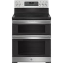 GE 30-inch Freestanding Electric Range with Convection Technology JBS86SPSS IMAGE 1