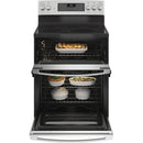 GE 30-inch Freestanding Electric Range with Convection Technology JBS86SPSS IMAGE 3