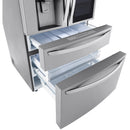 LG 23 cu. ft. Counter-Depth French 4-Door Refrigerator with InstaView™ Door-in-Door® LRMVC2306S IMAGE 5