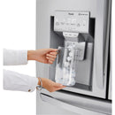 LG 23 cu. ft. Counter-Depth French 4-Door Refrigerator with InstaView™ Door-in-Door® LRMVC2306S IMAGE 8
