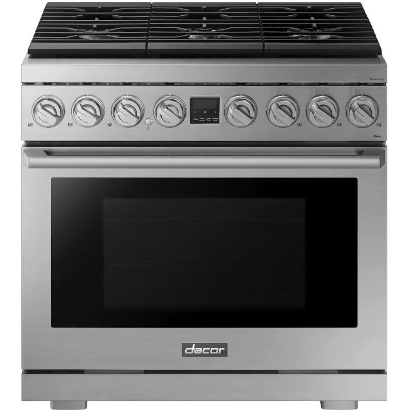 36-inch Freestanding Dual Fuel Range with Convection Technology DOP36P86DLS/DA IMAGE 1