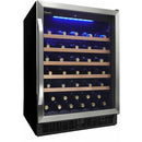 Silhouette 50-Bottle Stilton Series Wine Cellar with Digital Display SWC057D1BSS IMAGE 3