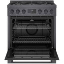 Bosch 30-inch Freestanding Gas Range with Convection Technology HGS8045UC IMAGE 11