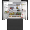 Bosch 36-inch, 20.8 cu.ft. Counter-Depth French 3-Door Refrigerator with QuickIcePro System™ B36CD50SNB IMAGE 3