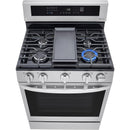 LG 30-inch Freestanding Gas Range with True Convection Technology LRGL5825F IMAGE 8