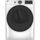 GE 7.8 cu. ft. Electric Dryer with Built-in WiFi GFD55ESMNWW IMAGE 1