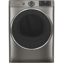 GE 7.8 cu. ft. Electric Dryer with Built-in WiFi GFD65ESMNSN IMAGE 1