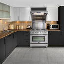 Forno 36-inch Freestanding Dual-Fuel Range with True Convection Technology FFSGS6125-36 IMAGE 19