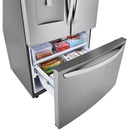 LG 36-inch, 29 cu.ft. Freestanding French 3-Door Refrigerator with Multi-Air Flow™ Technology LRFWS2906S IMAGE 9