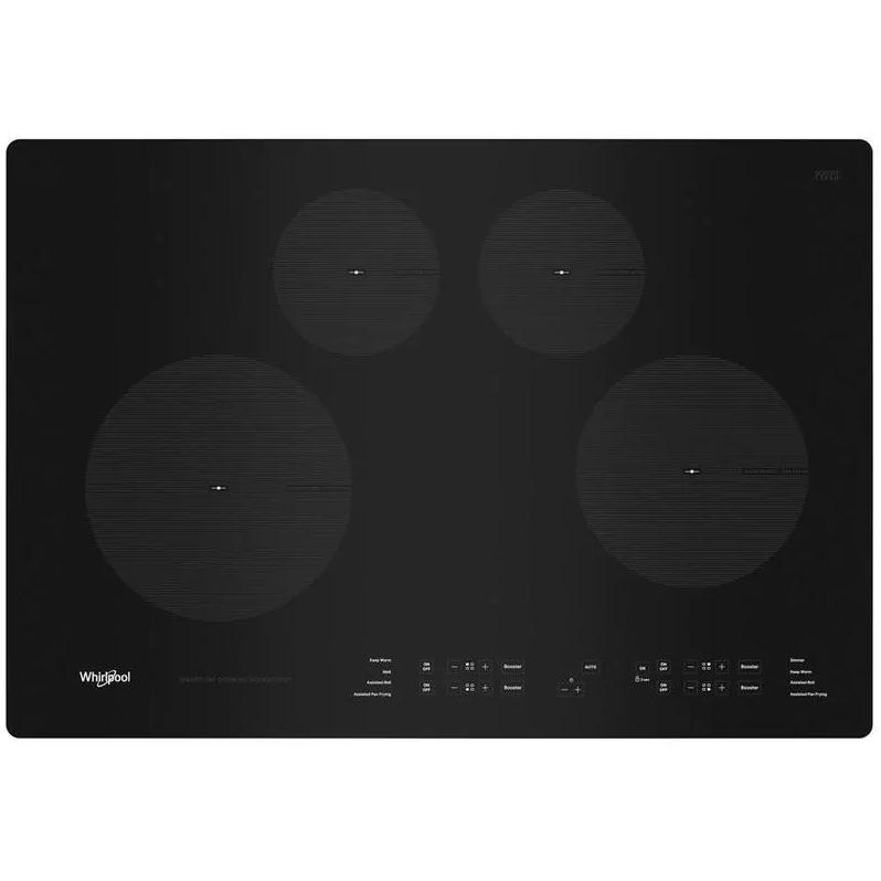 30-inch Built-In Electric Cooktop with Induction Technology WCI55US0JB IMAGE 1