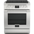 Fulgor Milano 30-inch Freestanding Gas Range with True European Convection Technology F4PGR304S2 IMAGE 1