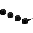 Wolf 30-inch Dual Fuel Black Knobs 9015758 IMAGE 1