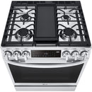 LG 30-inch Slide-In Gas Range with Air Fry LSGL6335F IMAGE 6